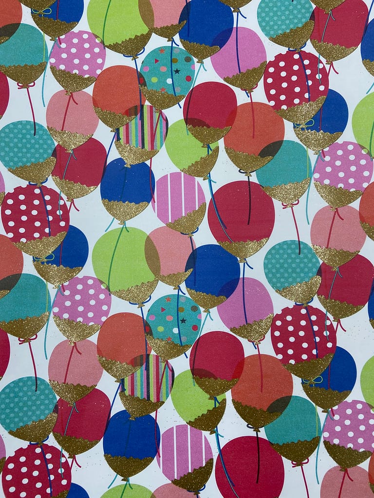 Birthday balloon celebration
